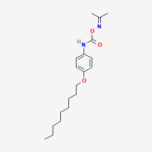 propan-2-one O-4-(nonyloxy)phenylcarbamoyl oxime