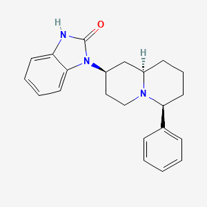 1-((2R,6S,9aR)-6-Phenyl-octahydro-quinolizin-2-yl)-1,3-dihydro-benzoimidazol-2-one