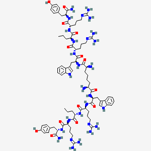Sub[-Trp-Arg-Nva-Arg-Tyr-NH2]2