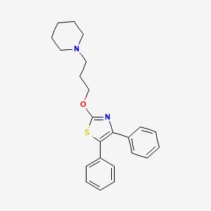 4,5-Diphenyl-2-(3-(piperidin-1-yl)propoxy)thiazole