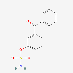 (3-benzoylphenyl) sulfamate