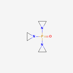 molecular formula C6H12N3OP B10853437 Triethylenephosphoramide CAS No. 27030-72-4