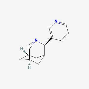 (2r,3s,5r,7s)-2-(Pyridin-3-Yl)-1-Azatricyclo[3.3.1.1~3,7~]decane