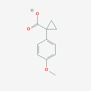 B108539 1-(4-Methoxyphenyl)cyclopropanecarboxylic acid CAS No. 16728-01-1