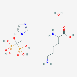 Zoledronate D,L-lysine monohydrate