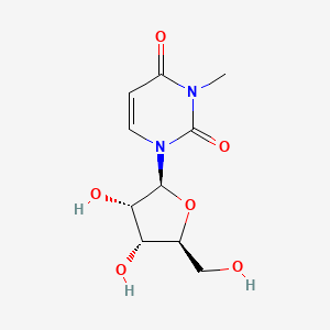 1-((2S,3S,4R,5S)-3,4-dihydroxy-5-(hydroxymethyl)tetrahydrofuran-2-yl)-3-methylpyrimidine-2,4(1H,3H)-dione