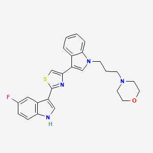 molecular formula C26H25FN4OS B10854747 Gls-1-IN-1 