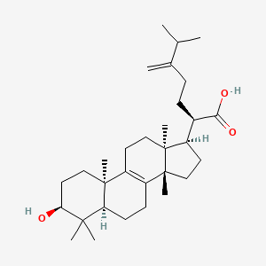 (2R)-2-[(3S,5R,10R,13S,14S,17R)-3-hydroxy-4,4,10,13,14-pentamethyl-2,3,5,6,7,11,12,15,16,17-decahydro-1H-cyclopenta[a]phenanthren-17-yl]-6-methyl-5-methylideneheptanoic acid