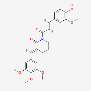 molecular formula C25H27NO7 B10854956 Anti-inflammatory agent 36 