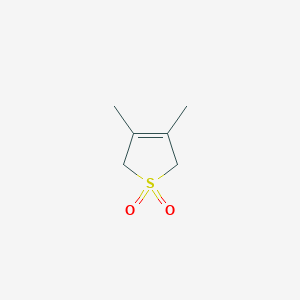 molecular formula C6H10O2S B108552 3,4-Dimethyl-2,5-dihydrothiophene 1,1-dioxide CAS No. 18214-56-7