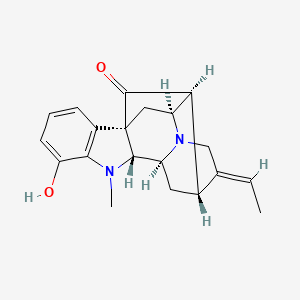 (1R,9R,10S,12R,13E,16S,17S)-13-ethylidene-6-hydroxy-8-methyl-8,15-diazahexacyclo[14.2.1.01,9.02,7.010,15.012,17]nonadeca-2(7),3,5-trien-18-one