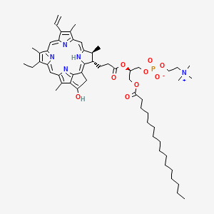 1-Palmitoyl-2-Pyropheophorbide a-sn-glycero-3-PC