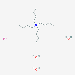 molecular formula C16H42FNO3 B108558 Fluorure de tétrabutylammonium trihydraté CAS No. 87749-50-6