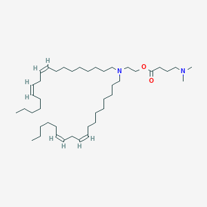 2-[bis[(9Z,12Z)-octadeca-9,12-dienyl]amino]ethyl 4-(dimethylamino)butanoate