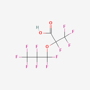 2,3,3,3-Tetrafluoro-2-(heptafluoropropoxy)propanoic acid