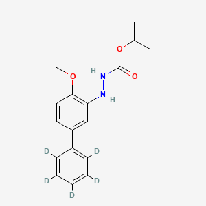 molecular formula C17H20N2O3 B10856080 Bifenazate-d5 