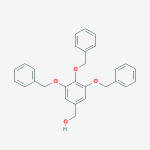 molecular formula C28H26O4 B108561 3,4,5-三(苄氧基)苄醇 CAS No. 79831-88-2