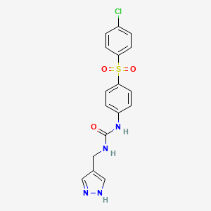 molecular formula C17H15ClN4O3S B10857116 Nampt activator-2 