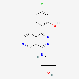 molecular formula C17H17ClN4O2 B10857156 Nlrp3-IN-11 