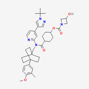 molecular formula C40H53N5O5 B10857249 FXR agonist 5 