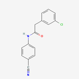 molecular formula C15H11ClN2O B10857254 Antibacterial agent 125 