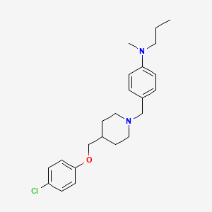 molecular formula C23H31ClN2O B10857268 MenA-IN-2 