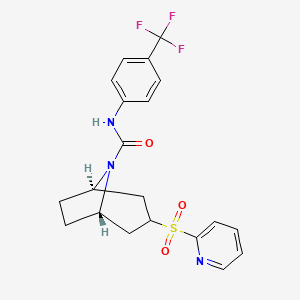 molecular formula C20H20F3N3O3S B10857284 Elovl6-IN-4 