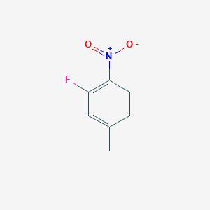 molecular formula C7H6FNO2 B108573 3-氟-4-硝基甲苯 CAS No. 128446-34-4