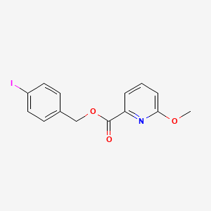 (4-Iodophenyl)methyl 6-methoxypyridine-2-carboxylate