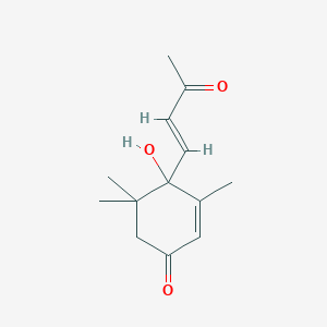 molecular formula C13H18O3 B108579 Dehydrovomifoliol CAS No. 15764-81-5
