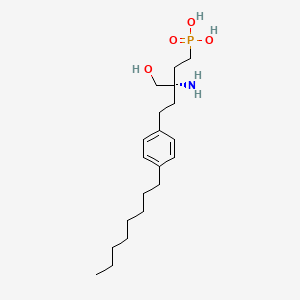 molecular formula C20H36NO4P B10858005 (S)-FTY-720Phosphonate 