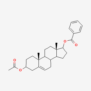 Androstenediol-3-acetate-17-benzoate