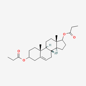 5-Androstene-3,17-diol dipropionate