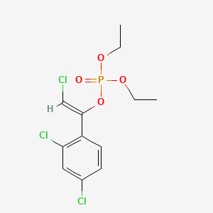 molecular formula C12H14Cl3O4P B10858386 Clofenvinfos CAS No. 135373-33-0