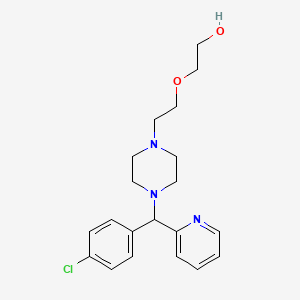 molecular formula C20H26ClN3O2 B10858394 Piclopastine CAS No. 55837-13-3