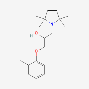 molecular formula C18H29NO2 B10858547 Lotucaine CAS No. 42373-58-0