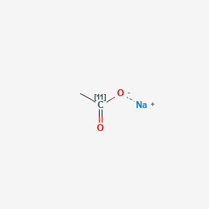 Sodium acetate C-11