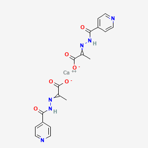 Pyruvic acid calcium isoniazid