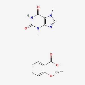 Theobromine calcium salicylate