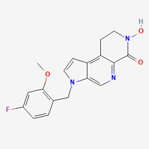 molecular formula C18H16FN3O3 B10859625 Cbr15S3hnj CAS No. 1515856-61-7