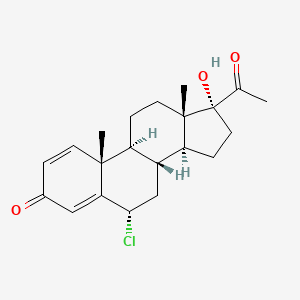 molecular formula C21H27ClO3 B10859759 Cismadinone CAS No. 54063-31-9