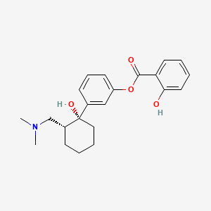 molecular formula C22H27NO4 B10859863 Isalmadol CAS No. 269079-62-1