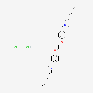 molecular formula C30H50Cl2N2O2 B10859912 Symetine Hydrochloride CAS No. 5585-62-6