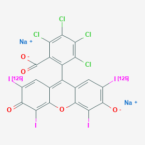 Rose bengal sodium i-125