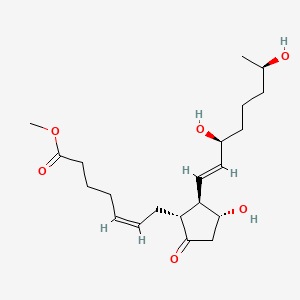 molecular formula C21H34O6 B10859968 Eganoprost CAS No. 63266-93-3