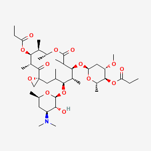 molecular formula C41H69NO14 B10859983 Diproleandomycin 