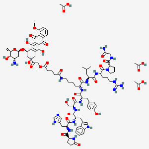 Zoptarelin doxorubicin acetate