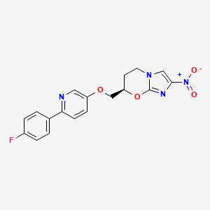 molecular formula C18H15FN4O4 B10860003 Qau2egm5Q7 CAS No. 2097881-13-3