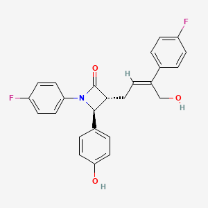 molecular formula C25H21F2NO3 B10860053 Hyzetimibe CAS No. 1266548-74-6