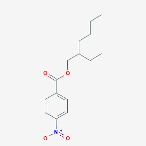 molecular formula C15H21NO4 B108601 4-硝基苯甲酸 2-乙基己酯 CAS No. 16397-70-9